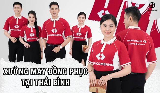 xưởng may áo đồng phục tại Thái Bình