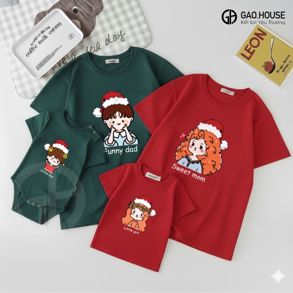 Áo đồng phục giả định vào ngày noel