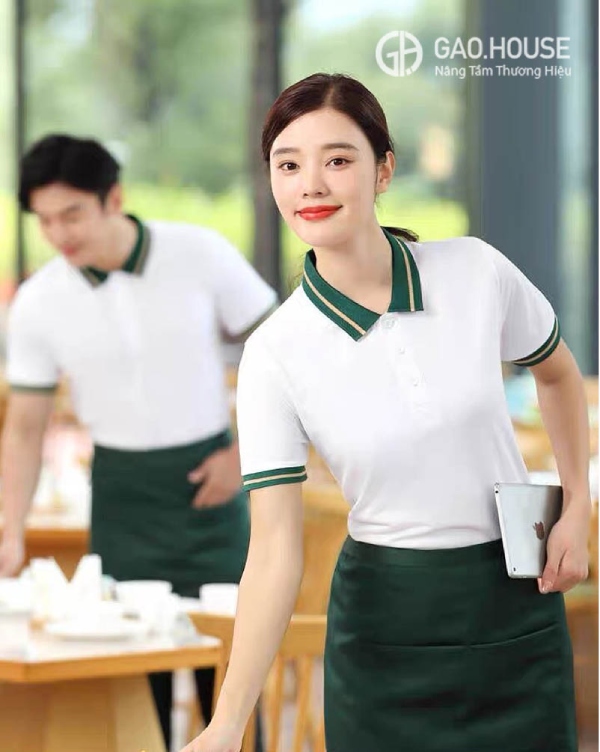 Áo đồng phục nhà hàng đẹp ở Huế