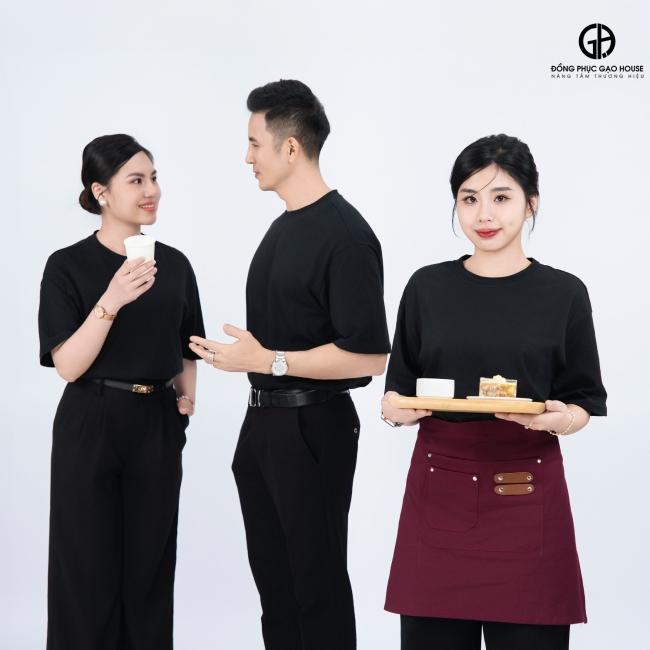 Áo đồng phục nhà hàng ở Cà Mau đẹp