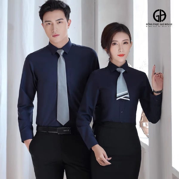 Áo sơ mi đồng phục công sở tại Cà Mau