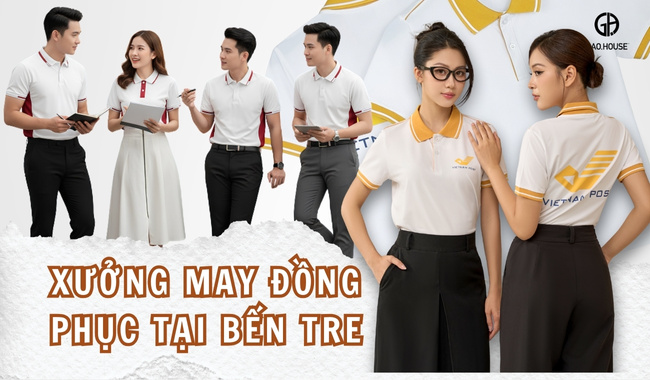 Xưởng may áo đồng phục tại Bến Tre