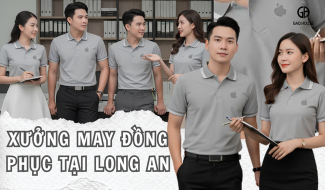 Xưởng may áo đồng phục tại Long An