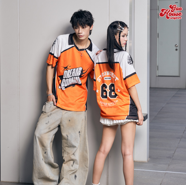 áo đồng phục học sinh ở Biên Hòa cổ trụ V