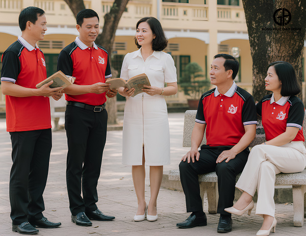 áo đồng phục họp lớp kỉ niệm