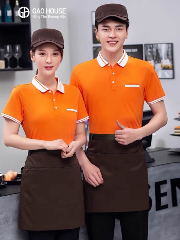 áo đồng phục nhà hàng An Giang đẹp