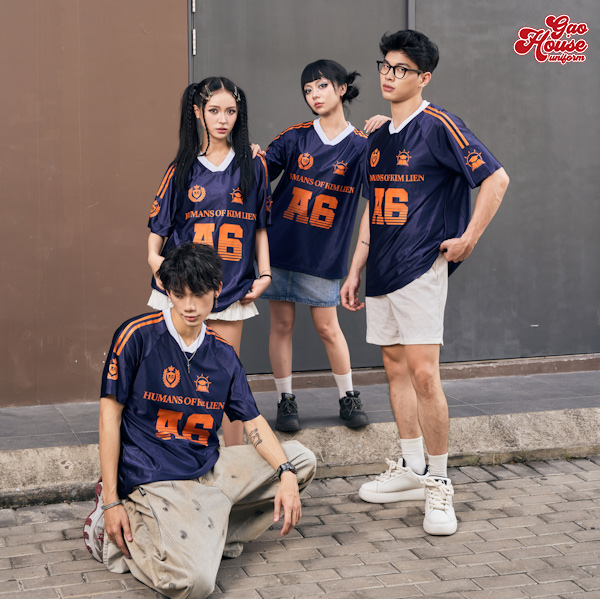 Áo lớp Nha Trang cổ V