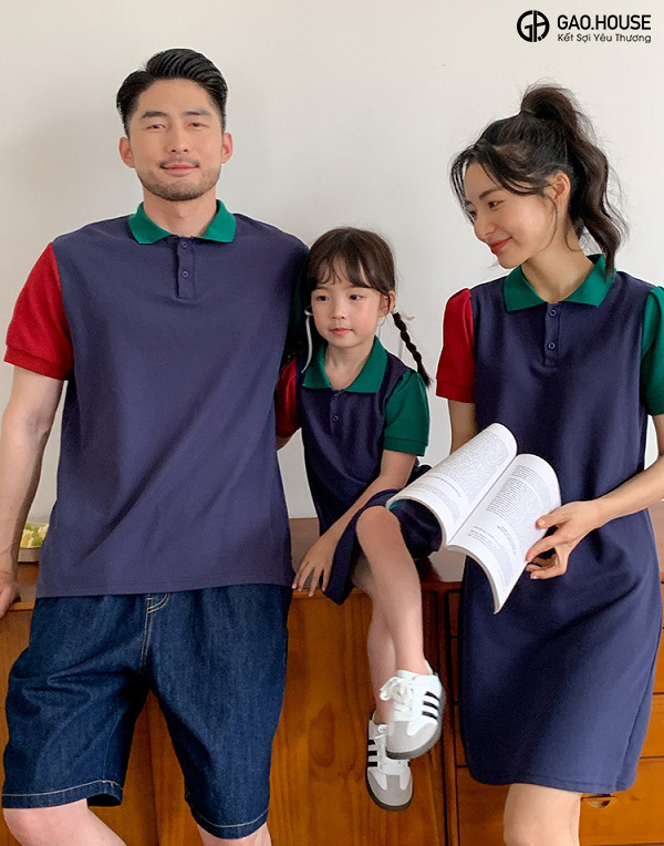 Áo polo gia đình tại Hà Nội