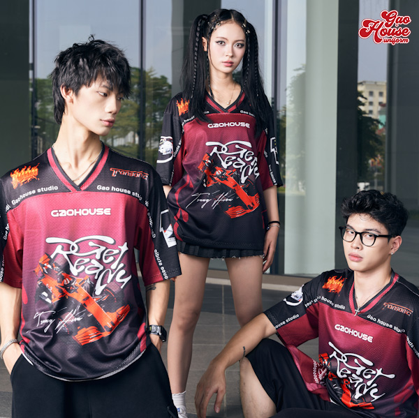 đặt may áo đồng phục thể thao