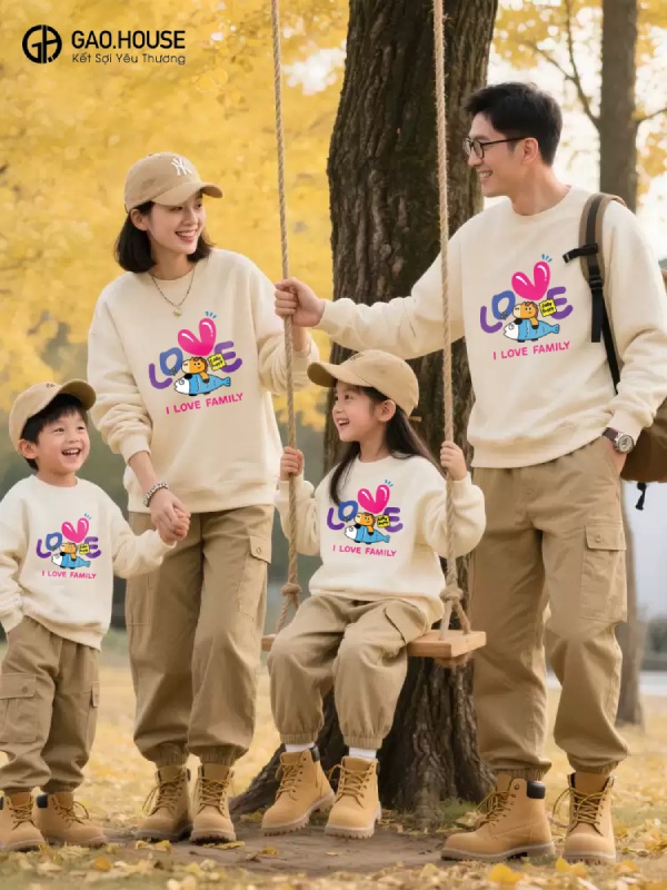 đặt may áo gia đình TPHCM