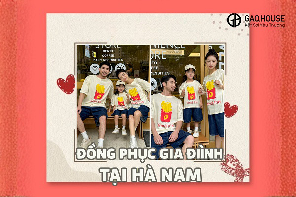 Đồng phục gia đình tại Hà Nam