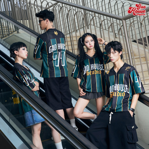 Đồng phục học sinh Nha Trang cổ V