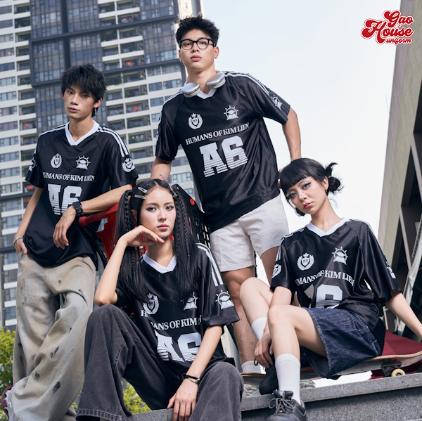 đồng phục lớp tại Biên Hòa cổ V