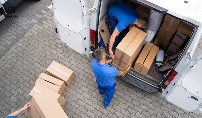 giao hàng của Gạo House