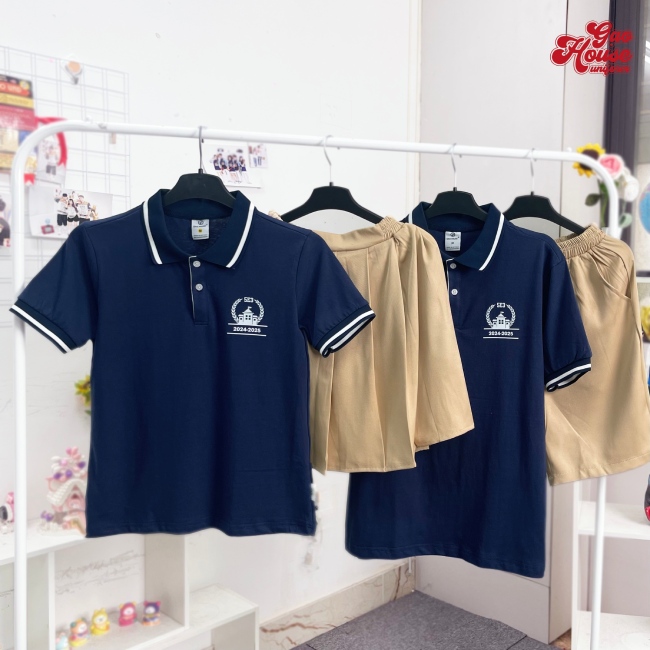 In áo đồng phục học sinh tại Lâm Đồng