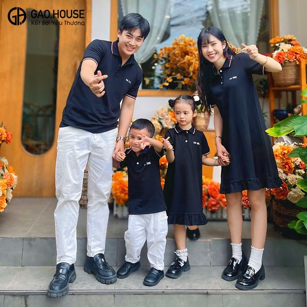 Mẫu áo váy gia đình tại Hà Nam