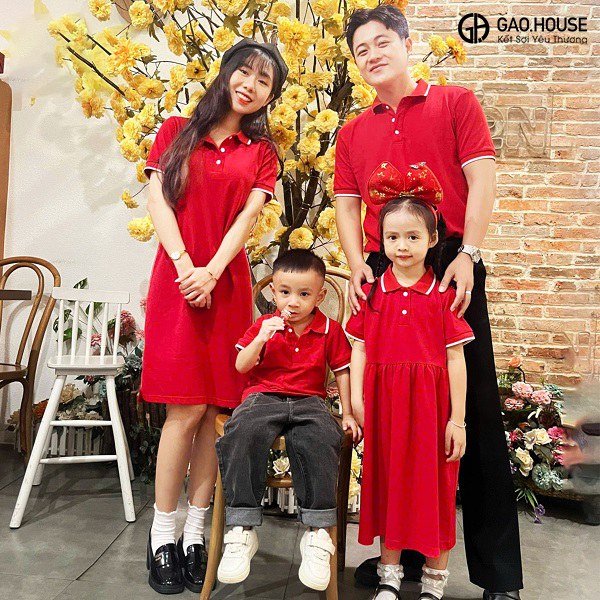 Mẫu áo váy gia đình tại Nam Định