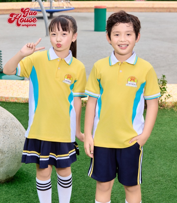 áo lớp màu vàng