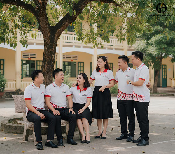 màu áo đồng phục họp lớp 15 năm màu hồng