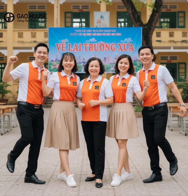 May áo đồng phục họp lớp 20 năm giá rẻ