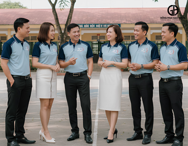 may áo đồng phục họp lớp 20 năm