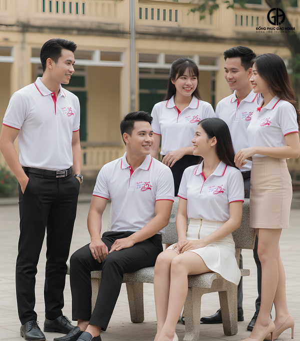 May áo đồng phục họp lớp kỉ niệm 25 năm