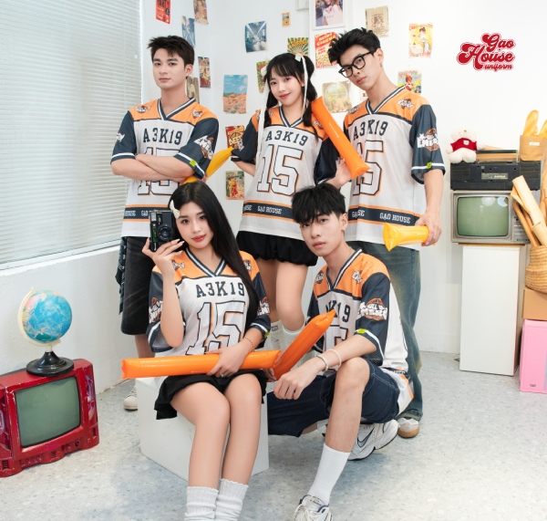 may áo lớp cam