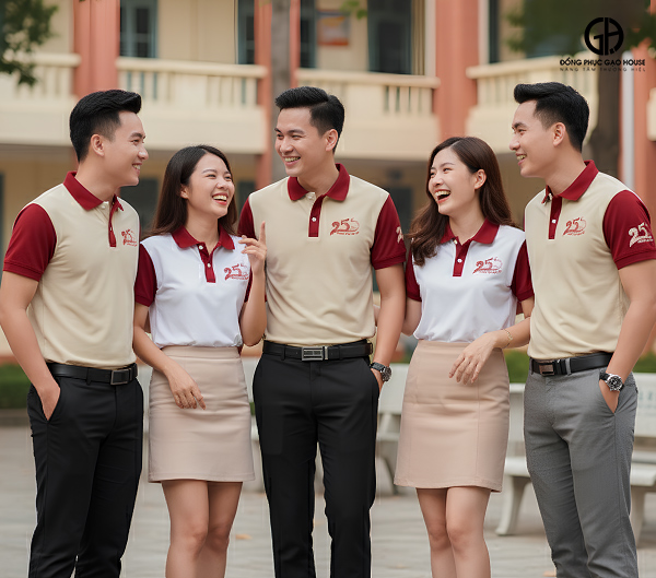 may in áo họp lớp kỉ niệm 20 năm
