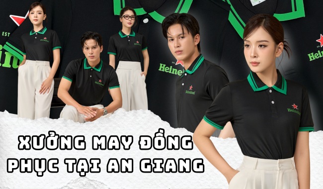 Xưởng may áo đồng phục an giang
