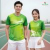 áo phông nhóm 3d màu xanh lá