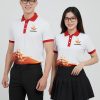 áo 3d doanh nghiệp phoenix màu trắng đỏ
