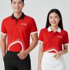 áo đồng phục 3d viettel màu đỏ