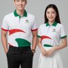 áo đồng phục 3d vinasun màu trắng