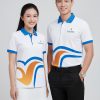 áo đồng phục 3d vinmec màu trắng