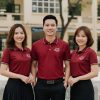 Thiết kế đồng phục họp lớp màu đỏ nhiệt huyết, năng động
