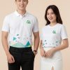 áo phông 3d màu trắng phối họa tiết
