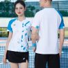 áo thun 3d thể thao màu trắng xanh