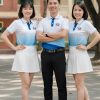 áo thun đồng phục họp lớp 50 năm màu trắng