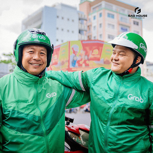 áo đồng phục grab