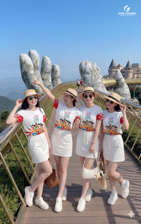 Áo đồng phục nhóm đi chơi nữ 