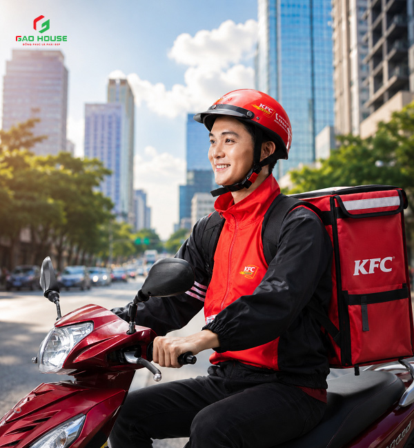 áo khoác đồng phục KFC