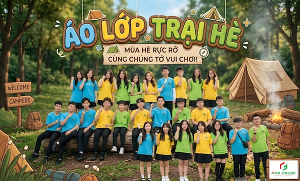Áo lớp trại hè
