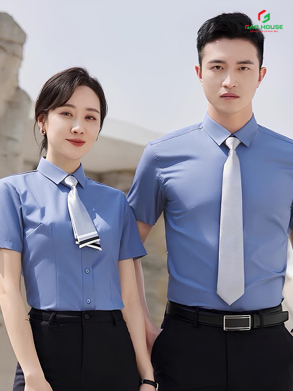 Áo sơ mi đồng phục văn phòng đẹp