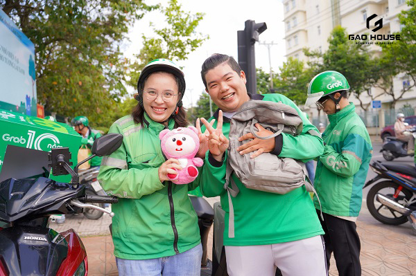 combo đồng phục grab