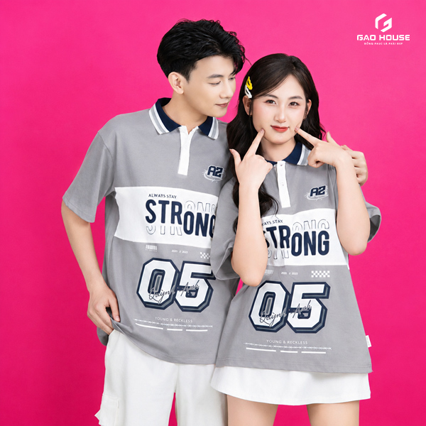 đặt đồng phục màu xám