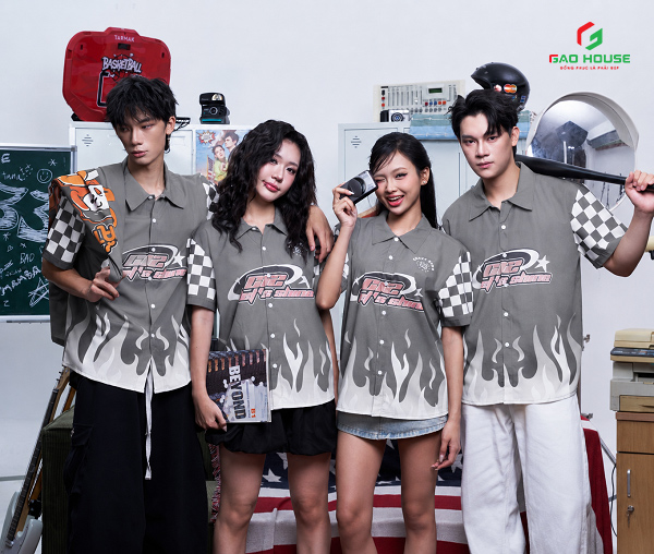 đồng phục áo sơ mi lớp đẹp