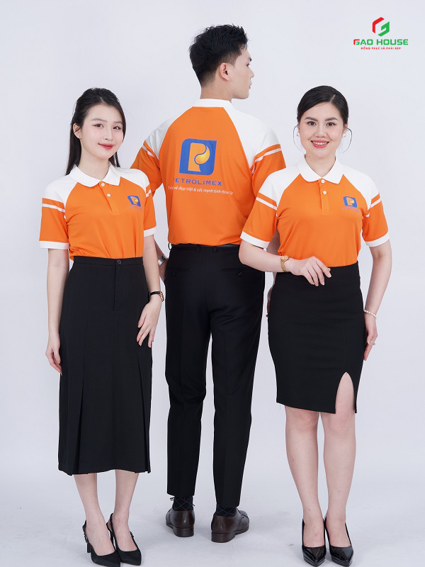 Đồng phục doanh nghiệp màu cam