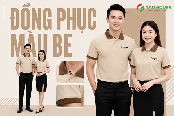 đồng phục màu be
