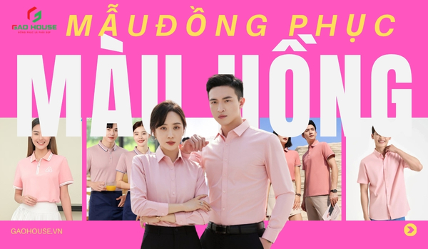 đồng phục màu hồng