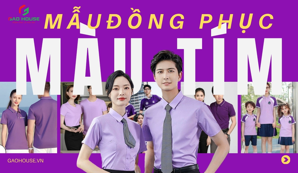đồng phục màu tím